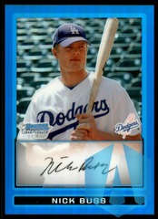2009 1st Bowman Prospects Blue 231/500 Nick Buss #BP74 Dodgers